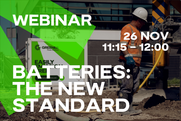 Banner Webinar - Batteries The New Standard Banner Webinar - Batteries The New Standard
